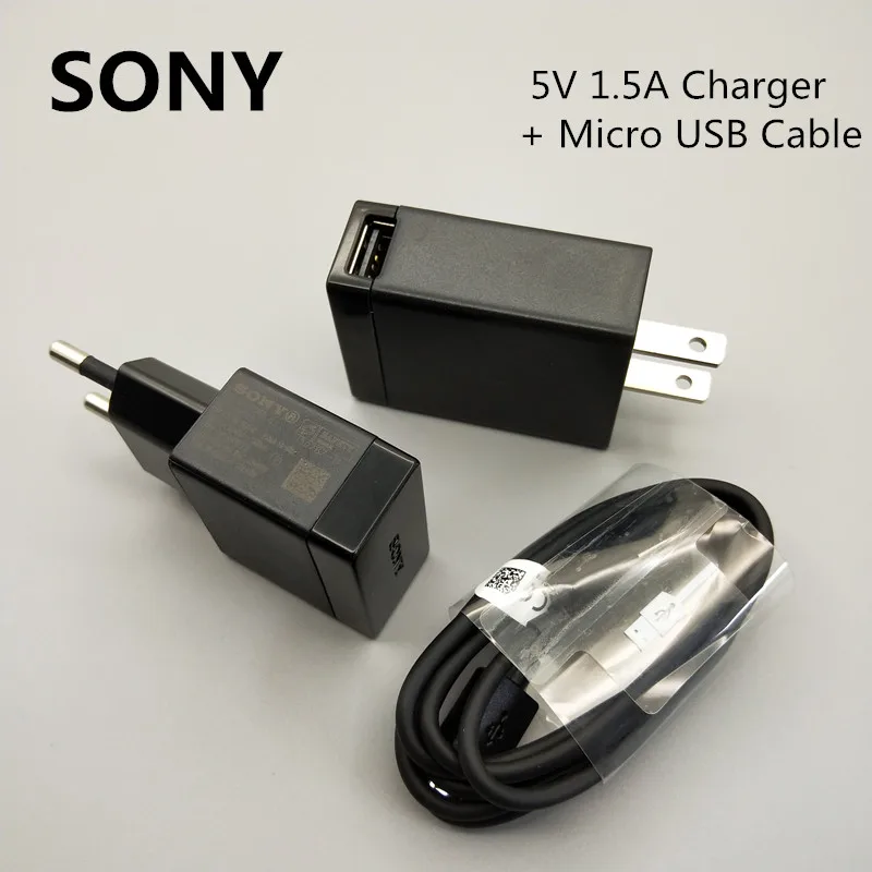 Original SONY Wall Charger EP880 adapter 1M Micro USB Cable for Sony Xperia X performance XA Ultra E5 C5 M5 Z5 Compact Premium
Original SONY Wall Charger EP880 adapter 1M Micro USB Cable for Sony Xperia X performance XA Ultra E5 C5 M5 Z5 Compact Premium