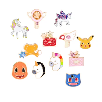 Cartoon Trendy Magic Wand Horned Horse Frog Animal Brooch Child Cute Hat Coat Metal Badge Women Fashion Brooch Male Pin Button
Cartoon Trendy Magic Wand Horned Horse Frog Animal Brooch Child Cute Hat Coat Metal Badge Women Fashion Brooch Male Pin Button