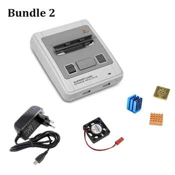 Retroflag SUPERPi CASE NESPi Game Console Case Cooling Fan 5V3A Power Adapter for Raspberry Pi 3 Model B+
Retroflag SUPERPi CASE NESPi Game Console Case Cooling Fan 5V3A Power Adapter for Raspberry Pi 3 Model B+