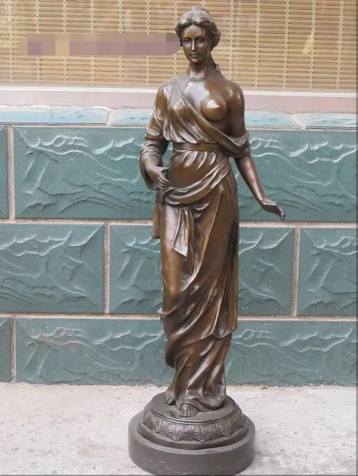 free 33"Huge Greece fairy tale Bronze ART sister nude BELLE Stand statue goddess fast
free 33"Huge Greece fairy tale Bronze ART sister nude BELLE Stand statue goddess fast
