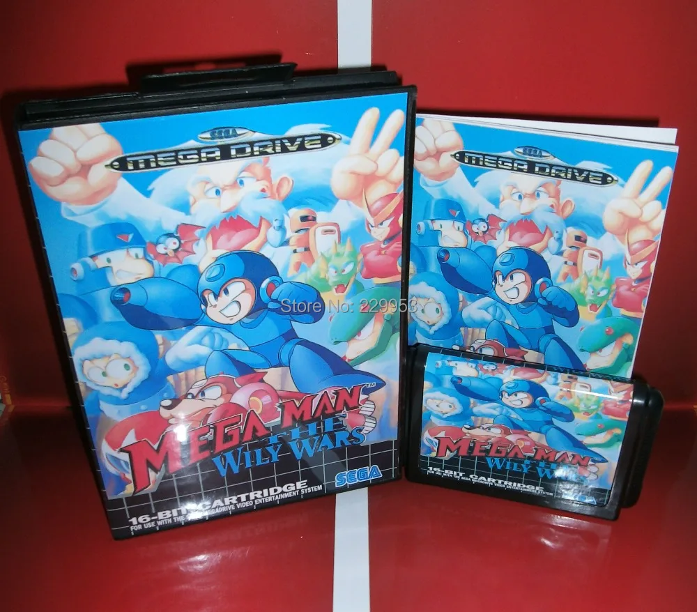 Sega games card - Mega Man the wily wars with box and manual for Sega MegaDrive Video Game console system 16 bit MD card
Sega games card - Mega Man the wily wars with box and manual for Sega MegaDrive Video Game console system 16 bit MD card