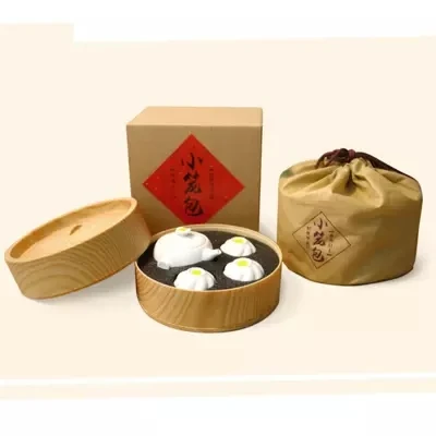 Creative Xiaolongbao Ceramic Travel Kung Fu Tea Set Complete Set Teapot Tea Tray One Pot Three Cups Business Gift Birthday Gift
Creative Xiaolongbao Ceramic Travel Kung Fu Tea Set Complete Set Teapot Tea Tray One Pot Three Cups Business Gift Birthday Gift