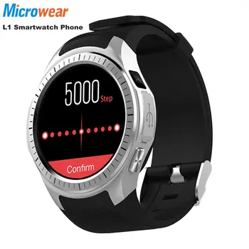 Microwear L1 Professional Sports Smartwatch Phone Quad Core 1.3" Bluetooth GPS Heart Rate Measurement Pedometer Sleep Monitor
Microwear L1 Professional Sports Smartwatch Phone Quad Core 1.3" Bluetooth GPS Heart Rate Measurement Pedometer Sleep Monitor