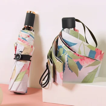Cartoon Painted Umbrella Rain Women Folding Umbrellas Female Sunny Parasol Mini Portable Pocket Umbrella
Cartoon Painted Umbrella Rain Women Folding Umbrellas Female Sunny Parasol Mini Portable Pocket Umbrella