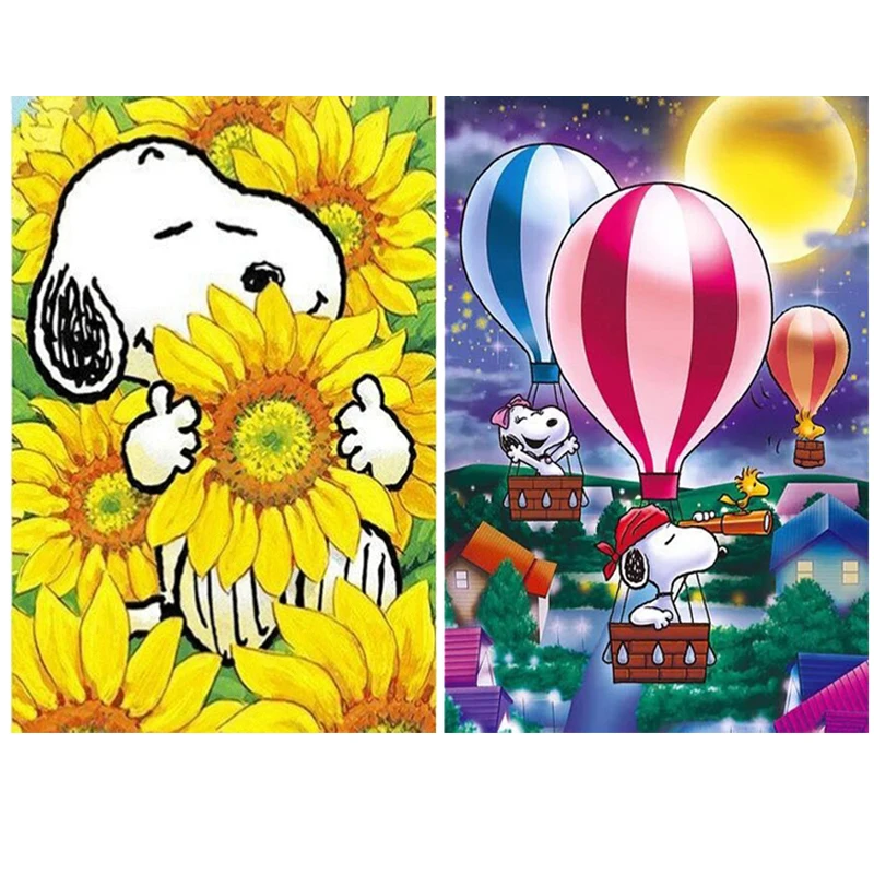 5D DIY Diamond Painting Snoopy cartoon Full Square/round Resin drill Diamond Embroidery Cross Stitch Rhinestone Children's kits
5D DIY Diamond Painting Snoopy cartoon Full Square/round Resin drill Diamond Embroidery Cross Stitch Rhinestone Children's kits