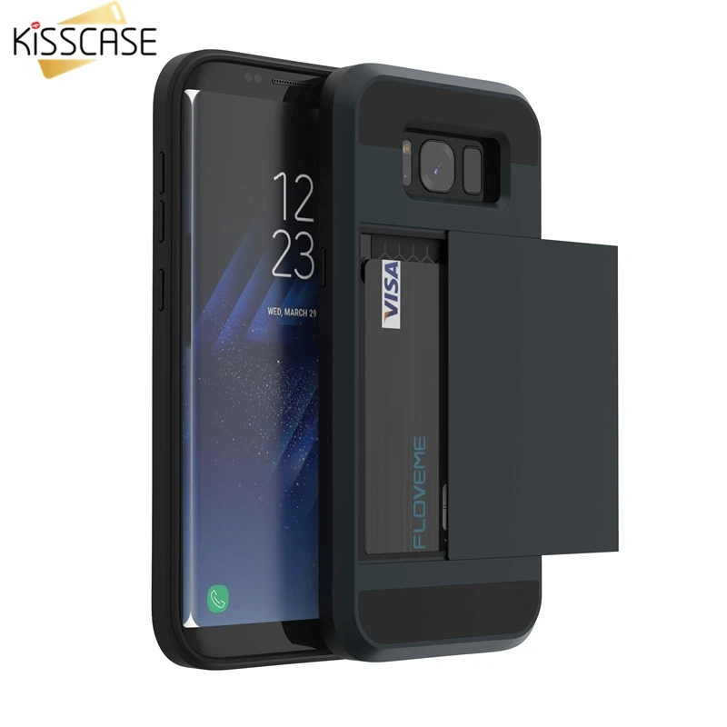 Kisscase чехол для samsung Galaxy A3 A5 A7 J3 J5 J7 2016 2017 слот карт телефона S8 S9 плюс S5 S6 S7 примечание