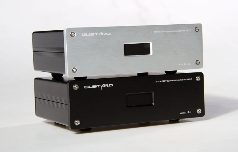 Gustard U12 XMOS Digital Inferface Solution Independent Linear Power Output AES/EBU/Coaxial/HDMI 0.1PPM 32Bit/384KHz AC115/230V
Gustard U12 XMOS Digital Inferface Solution Independent Linear Power Output AES/EBU/Coaxial/HDMI 0.1PPM 32Bit/384KHz AC115/230V