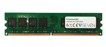 V7 4GB DDR2 PC2-6400 800Mhz DIMM Desktop Memory Module - V764004GBD, 4 GB, 1 x 4 GB, DDR2, 800 MHz, 240-pin DIMM, Green
V7 4GB DDR2 PC2-6400 800Mhz DIMM Desktop Memory Module - V764004GBD, 4 GB, 1 x 4 GB, DDR2, 800 MHz, 240-pin DIMM, Green