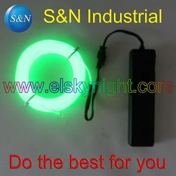 3M Lime green Flexible Diameter 2.3MM EL Wire 2AAA music activated inverter for holiday decoration creative use free shipping
3M Lime green Flexible Diameter 2.3MM EL Wire 2AAA music activated inverter for holiday decoration creative use free shipping