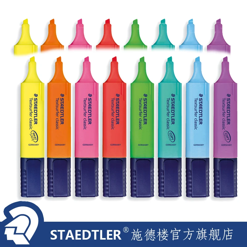 STAEDTLER Staedtler Textsurfer classic Highlighter 364 WP4 WP8 neon pen Absorted
STAEDTLER Staedtler Textsurfer classic Highlighter 364 WP4 WP8 neon pen Absorted