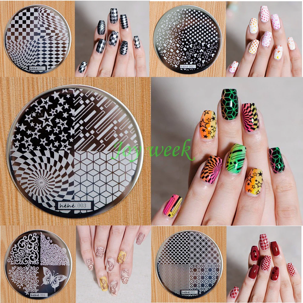Women DIY Nail Art Templates Fashion Stamping Plates Stencils Salon Beauty Polish Tools
Women DIY Nail Art Templates Fashion Stamping Plates Stencils Salon Beauty Polish Tools