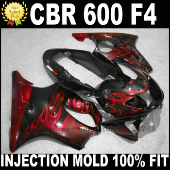 INJECTION molding kits for HONDA CBR 600 F4 fairings 1999 2000 CBR600 99 00 red flames in black fairing kit plastic parts C5 
INJECTION molding kits for HONDA CBR 600 F4 fairings 1999 2000 CBR600 99 00 red flames in black fairing kit plastic parts C5