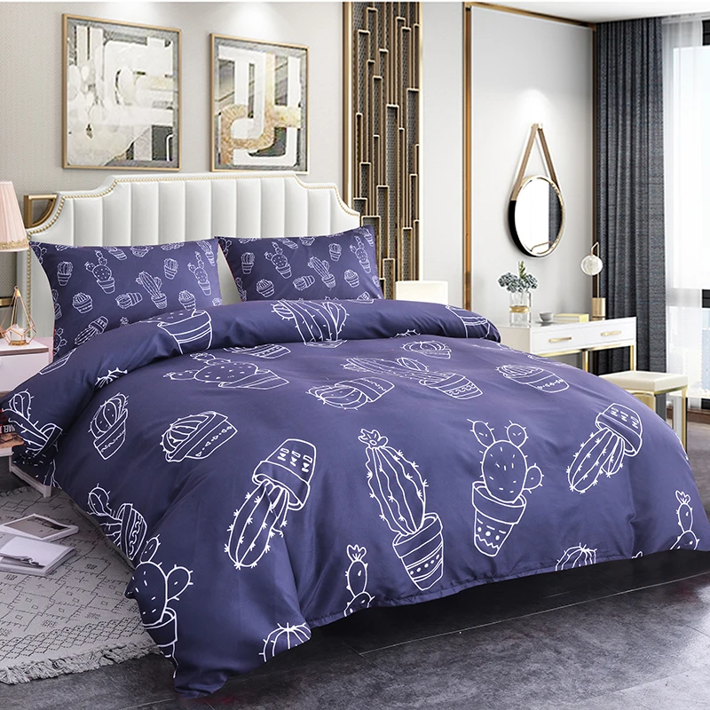 ZEIMON 2/3pcs Luxury Cartoon Cactus Potted Plant Printing Bedding Set Bed Linings Duvet Cover Bedclothes Pillowcases For Home
ZEIMON 2/3pcs Luxury Cartoon Cactus Potted Plant Printing Bedding Set Bed Linings Duvet Cover Bedclothes Pillowcases For Home