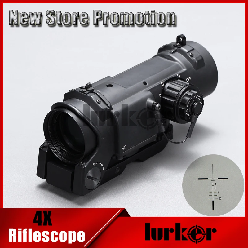Tactical 4x Collimating Optical Rifle Scope/ Red Dot Riflescope/ Electro Dot Sight Magnifiner Scopes For Air Rifle Hunting
Tactical 4x Collimating Optical Rifle Scope/ Red Dot Riflescope/ Electro Dot Sight Magnifiner Scopes For Air Rifle Hunting