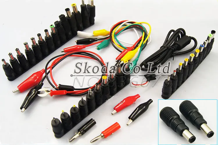 48 pcs/set Universal AC DC Jack Charger Connector Plug for HP DELL IBM Laptop /Notebook AC DC Power Adapter Cable
48 pcs/set Universal AC DC Jack Charger Connector Plug for HP DELL IBM Laptop /Notebook AC DC Power Adapter Cable
