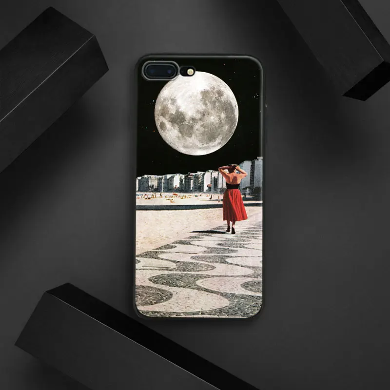 Planet moon Collages art Coque Tpu Soft Silicone Phone Case Cover Shell For Apple IPhone 5 5s SE 6 6s 7 8 Plus X 10
Planet moon Collages art Coque Tpu Soft Silicone Phone Case Cover Shell For Apple IPhone 5 5s SE 6 6s 7 8 Plus X 10