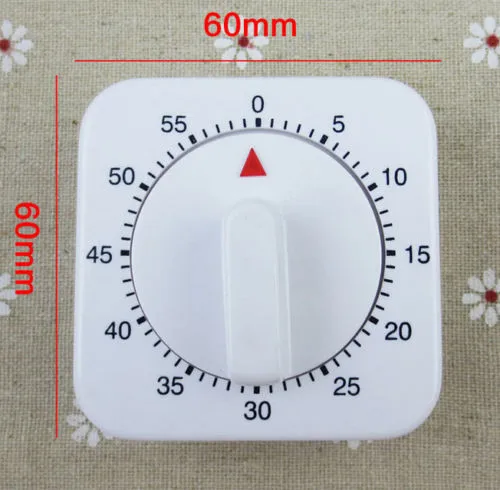 60 Mins Mechanical Kitchen Cooking Game Count Down Timer Counter Alarm White
60 Mins Mechanical Kitchen Cooking Game Count Down Timer Counter Alarm White