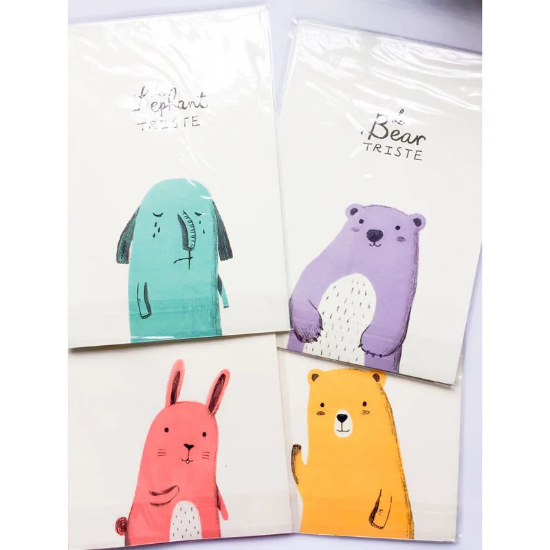 1 Set 6 Paper 3 Envelope Cute Kawaii Bear Rabbit Elephant Paper Letter Stationery Set Writing Greeting Birthday Message
1 Set 6 Paper 3 Envelope Cute Kawaii Bear Rabbit Elephant Paper Letter Stationery Set Writing Greeting Birthday Message