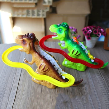 Children Electric Tracks Climb Stair Dinosaur Toys Glowing With Sound Kid Toy Animals Model Interactive Toys Random Color
Children Electric Tracks Climb Stair Dinosaur Toys Glowing With Sound Kid Toy Animals Model Interactive Toys Random Color