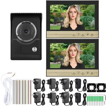 door bell camera 9inch 1-Drag-2 Color Video Intercom Doorbell Visual Camera Door Phone Monitor 100-240V ring doorbell
door bell camera 9inch 1-Drag-2 Color Video Intercom Doorbell Visual Camera Door Phone Monitor 100-240V ring doorbell