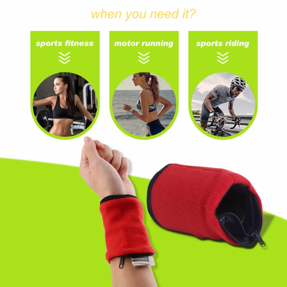 Zipper Wrist Wallet Pouch Running Sports Arm Band Bag For MP3 Key Card Storage Bag Case Badminton Basketball Wristband Sweatband
Zipper Wrist Wallet Pouch Running Sports Arm Band Bag For MP3 Key Card Storage Bag Case Badminton Basketball Wristband Sweatband