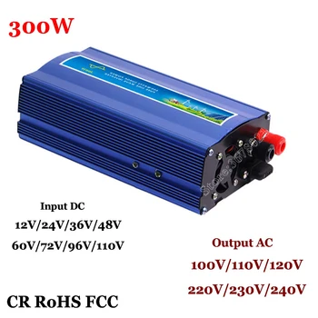 300W off grid inverter,60/72/96/110VDC to AC110V/220V pure sine wave inverter for solar or wind power system, surge power 600W
300W off grid inverter,60/72/96/110VDC to AC110V/220V pure sine wave inverter for solar or wind power system, surge power 600W