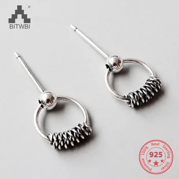 Authentic 925 Sterling Silver Earring Fashion Twist Earring for Women Wedding Gift Lady Fine Jewelry
Authentic 925 Sterling Silver Earring Fashion Twist Earring for Women Wedding Gift Lady Fine Jewelry