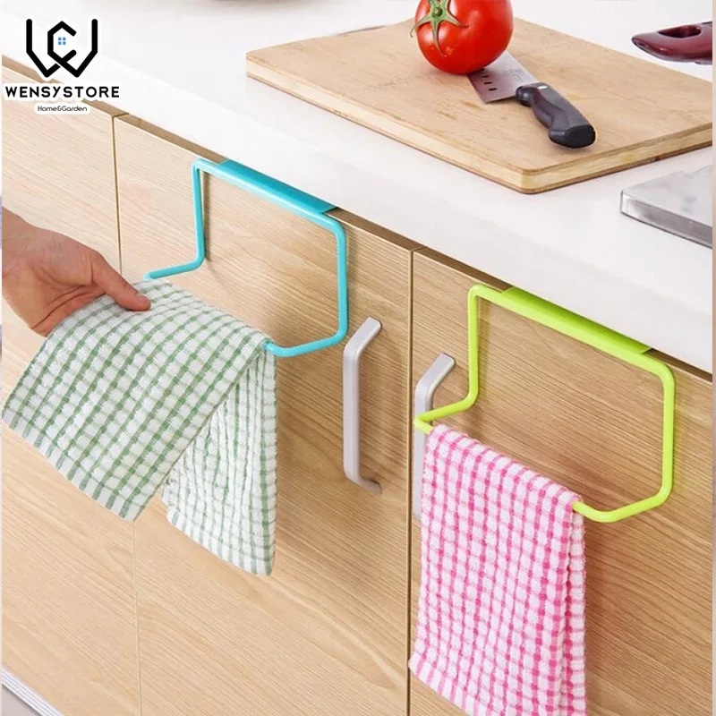 Hot Kitchen Towel Hanging Rack Holder Rail Organizer Free Nail Over Door Back Rack Bathroom Kitchen Cabinet Cupboard Hanger
Hot Kitchen Towel Hanging Rack Holder Rail Organizer Free Nail Over Door Back Rack Bathroom Kitchen Cabinet Cupboard Hanger