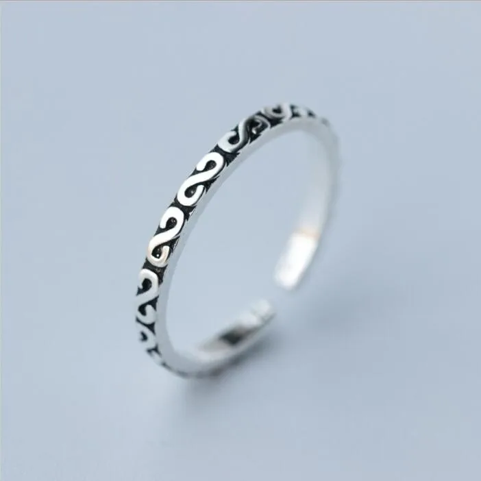 Shuangshuo Silver Plated Rings for Women Adjustable Simple Letter Rings for Girls Birthday Gifts
Shuangshuo Silver Plated Rings for Women Adjustable Simple Letter Rings for Girls Birthday Gifts