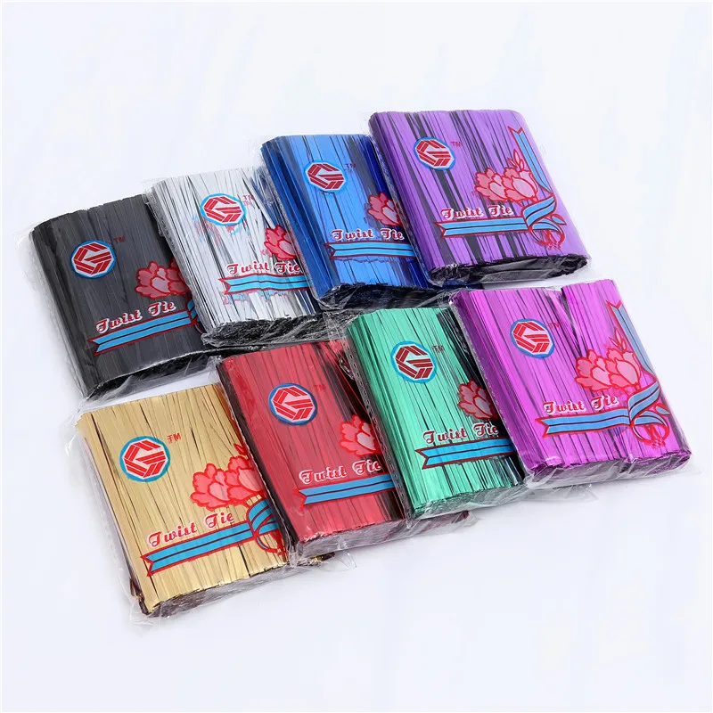 7Colors 1000PCS Wire Metallic Twist Ties For Fruit Bread Baking Package Ligation Lollipop Dessert Sealed Twist Tie Binding Wire
7Colors 1000PCS Wire Metallic Twist Ties For Fruit Bread Baking Package Ligation Lollipop Dessert Sealed Twist Tie Binding Wire
