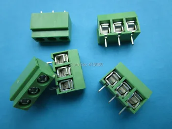 200 pcs Green Pitch 5.0mm 3 pin Screw Terminal Block Connector Wire Protector DC126V
200 pcs Green Pitch 5.0mm 3 pin Screw Terminal Block Connector Wire Protector DC126V