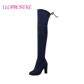 LLOPROST KE Faux Suede Slim Boots Sexy Over The Knee High Heel Women Boots Women's Fashion Winter Thigh High Boots Shoes GL088
LLOPROST KE Faux Suede Slim Boots Sexy Over The Knee High Heel Women Boots Women's Fashion Winter Thigh High Boots Shoes GL088