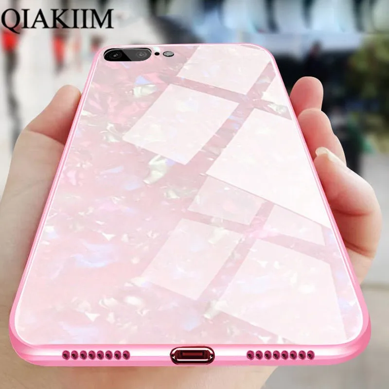 Luxury Dream Shell Case For iPhone 6 6S Plus Glossy Case For iPhone X XS XR Max 8 7 Plus Soft Frame +Hard Glass Back Cover Coque
Luxury Dream Shell Case For iPhone 6 6S Plus Glossy Case For iPhone X XS XR Max 8 7 Plus Soft Frame +Hard Glass Back Cover Coque