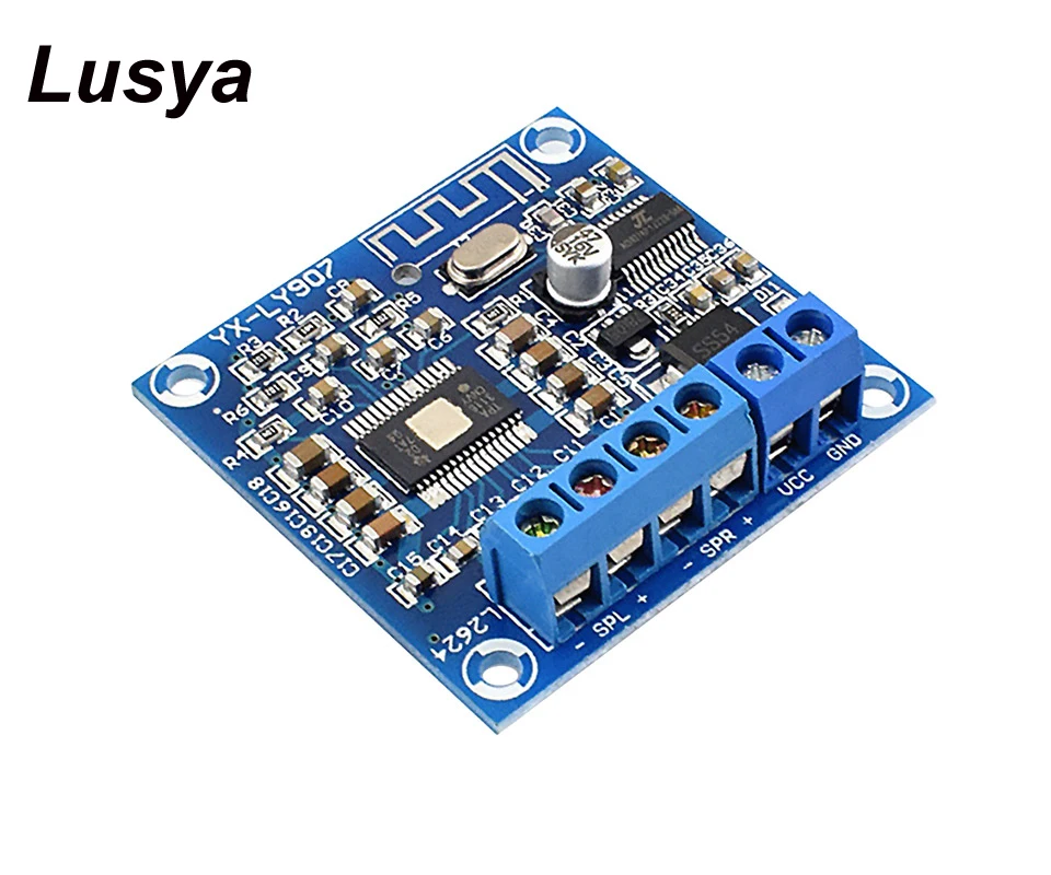 TPA3116D2 50W+50W Bluetooth 4.2 Digital Amplifier Board Stereo Dual Channel Class D Audio Amplifier DC 12-24V A4-020
TPA3116D2 50W+50W Bluetooth 4.2 Digital Amplifier Board Stereo Dual Channel Class D Audio Amplifier DC 12-24V A4-020