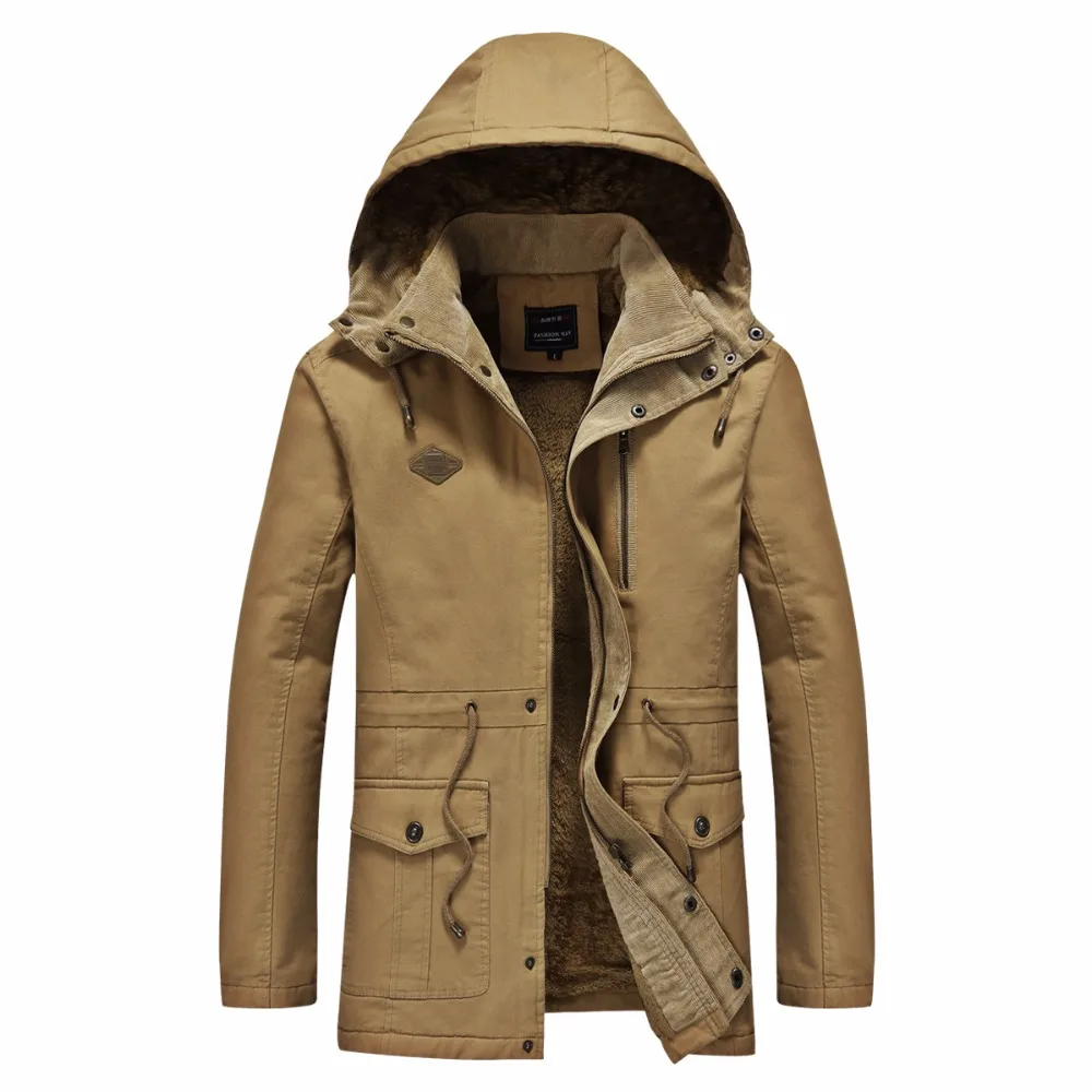 2019 Winter Men's Jacket Quality Thicken Wool Liner Hot Sale Fashion Hooded Mens Jackets And Coats Windbreak Parka Men 4XL
2019 Winter Men's Jacket Quality Thicken Wool Liner Hot Sale Fashion Hooded Mens Jackets And Coats Windbreak Parka Men 4XL