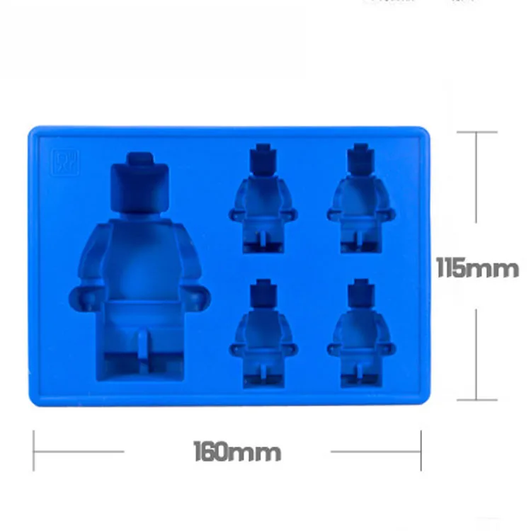DIY lego man robot Cocktails Silicone Mold Ice Cube Tray Chocolate Fondant Mould diy Bar Party Drink free delivery
DIY lego man robot Cocktails Silicone Mold Ice Cube Tray Chocolate Fondant Mould diy Bar Party Drink free delivery