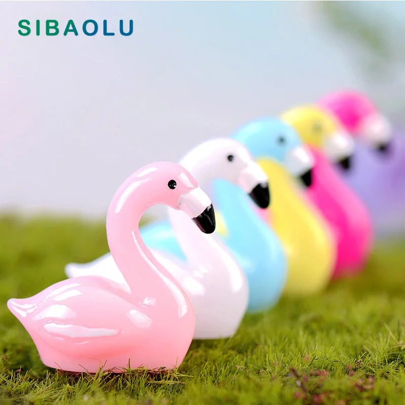 5pcs Colorful Swan Miniature Figurine Home Decoration mini fairy garden animal statue resin craft Car Birthday Cake Decoration
5pcs Colorful Swan Miniature Figurine Home Decoration mini fairy garden animal statue resin craft Car Birthday Cake Decoration