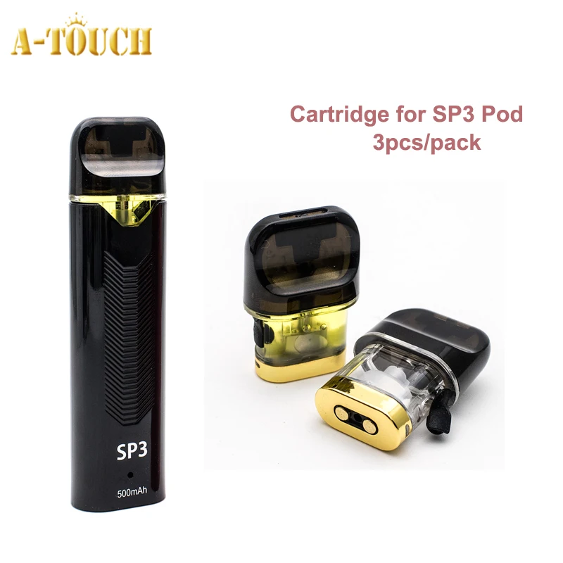 Electronic Cigarette Cartridge for A-Touch SP3 Pod Kit and 1.5ml Cartridge Ecig Vaporizer mini Pod System Kit
Electronic Cigarette Cartridge for A-Touch SP3 Pod Kit and 1.5ml Cartridge Ecig Vaporizer mini Pod System Kit