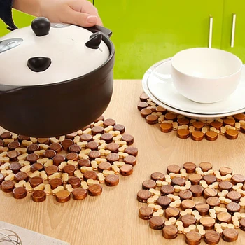 The Creative Desk Table Mats Round Bamboo Placemat Insulation Pads Against Hot Coasters JJJCD75 
The Creative Desk Table Mats Round Bamboo Placemat Insulation Pads Against Hot Coasters JJJCD75