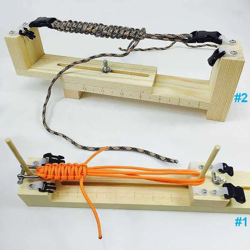 DIY Jig Solid Wood Paracord Bracelet Maker Knitting Tool Knot Braided Parachute Cord Bracelet Weaving Tools FP8
DIY Jig Solid Wood Paracord Bracelet Maker Knitting Tool Knot Braided Parachute Cord Bracelet Weaving Tools FP8