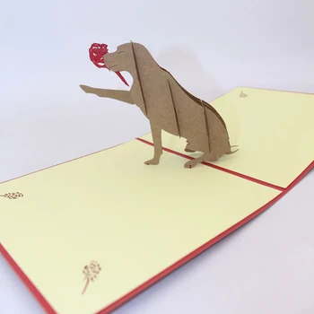 3D Handmade Valentine's Day Propose Show Love Flower Dog Paper Wedding Invitation Greeting Cards Girlfriend Creative Gift
3D Handmade Valentine's Day Propose Show Love Flower Dog Paper Wedding Invitation Greeting Cards Girlfriend Creative Gift