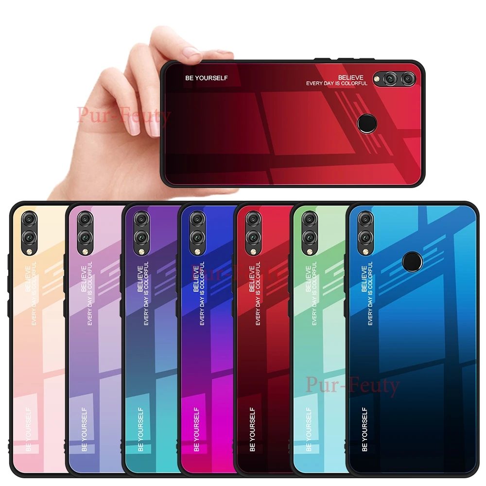 Case For huawei honor V20 Magic 2 Hard Tempered Glass Gradient Protect slim Back Cover For Huawei Honor 8X 10 9 Lite 7C 10i 20i
Case For huawei honor V20 Magic 2 Hard Tempered Glass Gradient Protect slim Back Cover For Huawei Honor 8X 10 9 Lite 7C 10i 20i