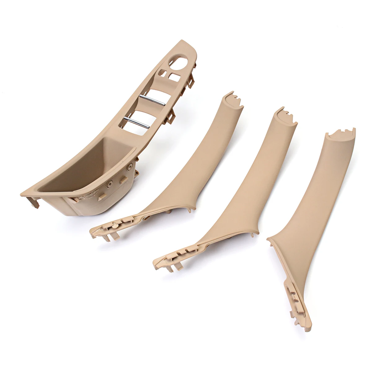 New 4Pcs Car ABS Front Left Inner Window Switch Door Panel Handle Armrest Cover Kit for BMW F10 F11 520 51417225873
New 4Pcs Car ABS Front Left Inner Window Switch Door Panel Handle Armrest Cover Kit for BMW F10 F11 520 51417225873