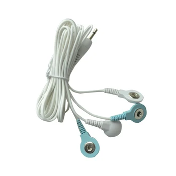 1Pc 4 Button In 1 Electrode Lead Wires Connecting Cable For Digital Therapy Massage Machine Blue And White Head Wire Pin 3.5mm
1Pc 4 Button In 1 Electrode Lead Wires Connecting Cable For Digital Therapy Massage Machine Blue And White Head Wire Pin 3.5mm
