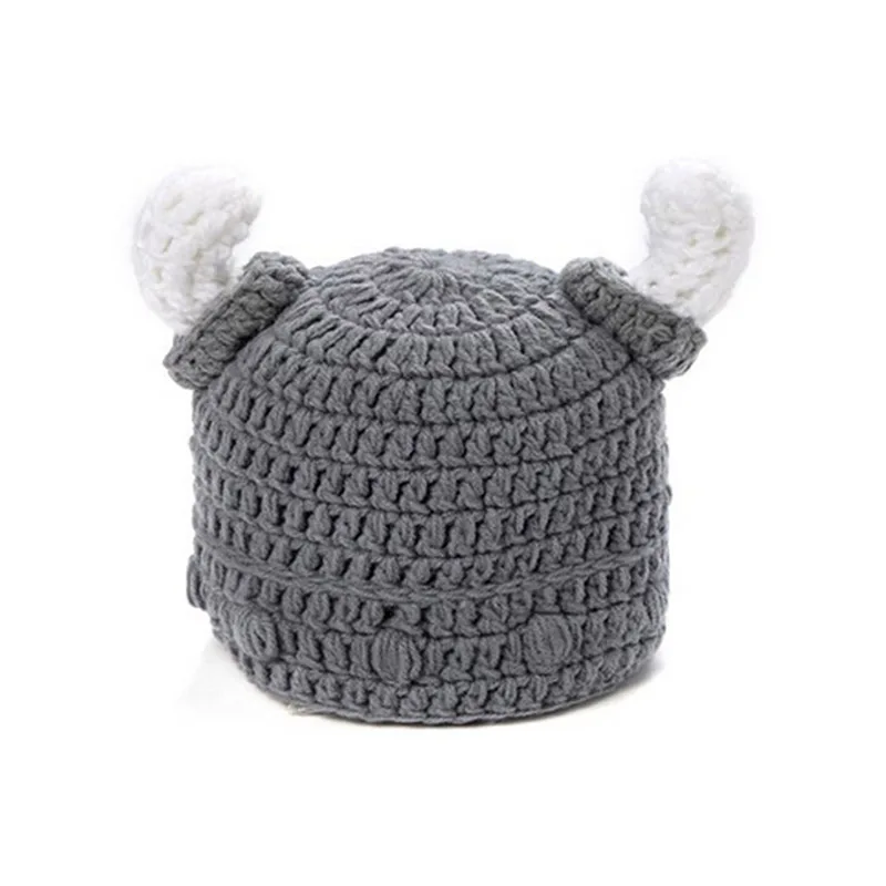 Handmade Baby Wool knitting Pirate Hat Bonnet Crochet Winter Hat Cartoon Toddler Viking Horns Knitted Hat
Handmade Baby Wool knitting Pirate Hat Bonnet Crochet Winter Hat Cartoon Toddler Viking Horns Knitted Hat