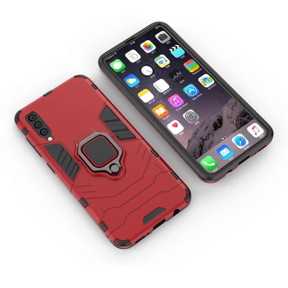 Ring Case For Samsung Galaxy A50 A30 A20 M10 M20 M30 Cover Case For Samsung S10 S9 S8 Lite Plus J4 J6 Prime A7 A8 A9 Plus 2018 (2)