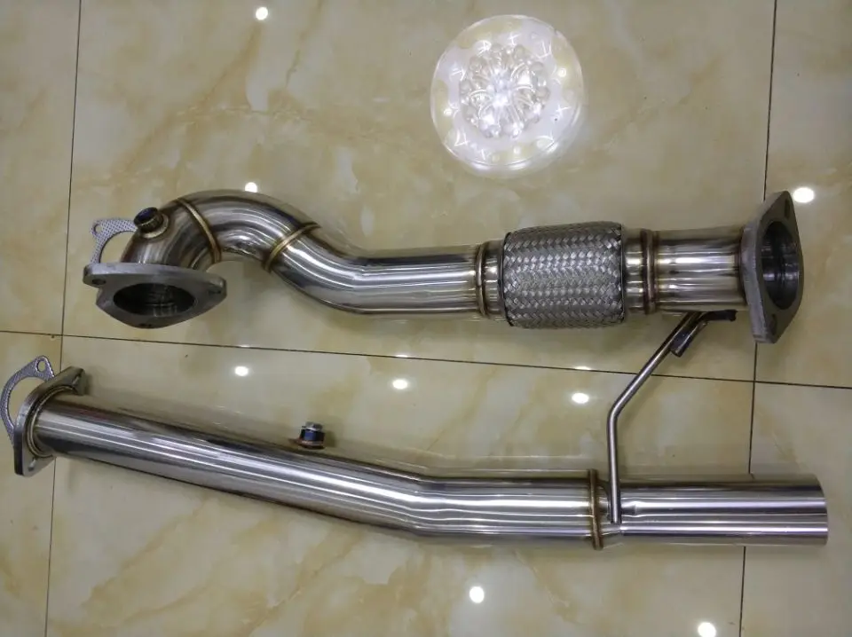 3'' Downpipe for audi 1.8T A3 S3 TT Quattro Mk1 Typ 8N S3 Mk1 Typ 8L down pipe SEAT LEON 1.8T CUPRA R exhaust pipe
3'' Downpipe for audi 1.8T A3 S3 TT Quattro Mk1 Typ 8N S3 Mk1 Typ 8L down pipe SEAT LEON 1.8T CUPRA R exhaust pipe
