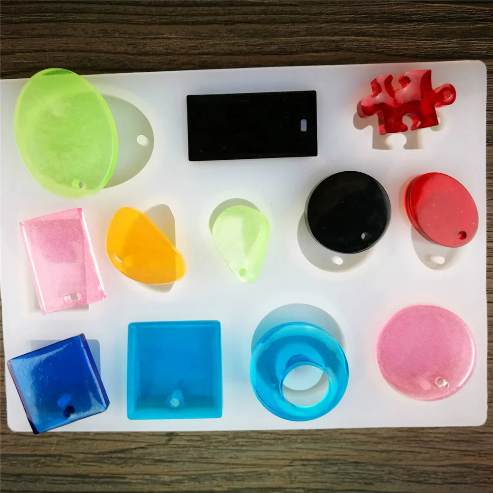 Pendant Fashion Scrapbooking Silicone Mould DIY Resin Decorative Craft Jewelry Making Mold Epoxy Resin Mold For Jewelry 2Styles
Pendant Fashion Scrapbooking Silicone Mould DIY Resin Decorative Craft Jewelry Making Mold Epoxy Resin Mold For Jewelry 2Styles