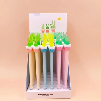 4 Pcs/set Kawaii 0.5mm Cup Rabbit Silicone Gel Pens Black Ink Writing Pens for Korean Stationery Office School Supplies
4 Pcs/set Kawaii 0.5mm Cup Rabbit Silicone Gel Pens Black Ink Writing Pens for Korean Stationery Office School Supplies