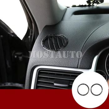For VW Touareg Carbon Fiber Dashboard Side Air Vent Outlet Trim Cover 2011-2018 2pcs Car Accessories Interior Car Decor Car Trim
For VW Touareg Carbon Fiber Dashboard Side Air Vent Outlet Trim Cover 2011-2018 2pcs Car Accessories Interior Car Decor Car Trim